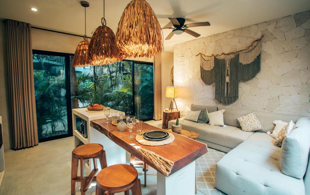 Vida Boho Apart 3 With Special Fee To Access Hotel Bardo Тулум Экстерьер фото